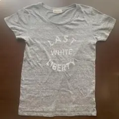 【ナノユニバース】Tシャツ　フリーサイズ　グレー　カジュアル