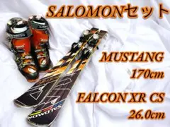 【中古良品】SALOMON Falcon XR CS 26-26.5cm 中古良品】SALOMON Falcon XR CS 26-26.5cm 2025年最新】SALOMON