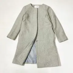 ⚫︎ナチュラルビューティーベーシック ツイードカルゼノーカラーコート