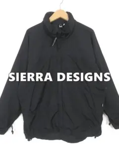 シエラデザイン ナイロン ミリタリー ジャケット L マウンテンパーカー 黒