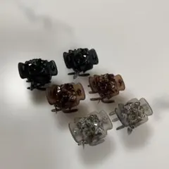 コンプレックスビズ ミニヘアクリップ 6個セットのサムネイル