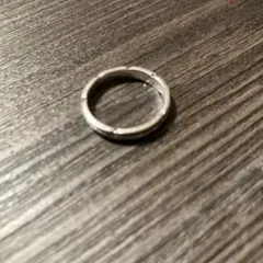 ☆*彡様 【697】新品 アメカジ シルバー色 シンプルリング 11号