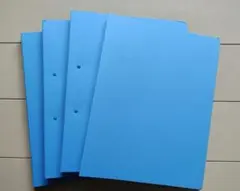 コクヨ　レバーファイル青　B4縦　4冊のサムネイル