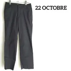 22OCTOBRE♡ヴァンドゥーオクトーブル パンツ  黒 ブラック  綿98
