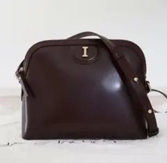 IACUCCI イアクッチ ヴィンテージ風 レザーショルダーバッグ