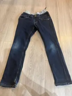 Lee ダークブルー スリムフィットパンツ