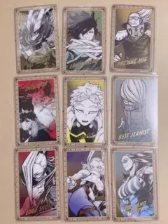 僕のヒーローアカデミア 原画展 箔押しクリアカードコレクション