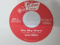 レゲエ 7インチレコード LEROY SIBBLES / ON MY OWN