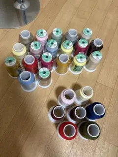 KING SPUN ミシン糸セット 多色　26個