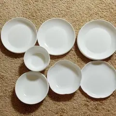 ヤマザキパン　 白いお皿　 まとめ売り　 7種類 15枚セット