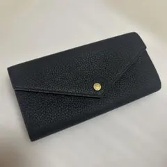 BONAVENTURA エンベロープ 長財布 シュリンクレザー 黒 緑 BONAVENTURA エンベロープ 長財布 シュリンクレザー 黒 緑 - メルカリ