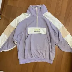 one spo ラベンダー ジップアップ トレーナー