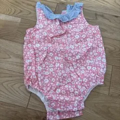 baby GAP 花柄ロンパース 6-12ヶ月