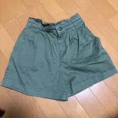 カーキ ハーフパンツ M