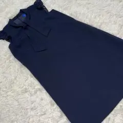 BLUE LABEL CRESTBRIDGE ボウタイリボン ワンピース36のサムネイル