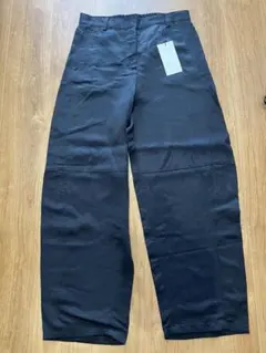 新品 ZARA ワイドパンツ ブラック　Sサイズ