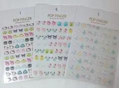 ネイルシール SANRIOキャラクター 3シートセット ミニシール