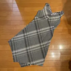 COMME CA ISM チェック柄ワンピース