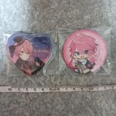 すとぷりさとみ　缶バッジ 2個セット