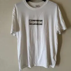 Supreme xBurberry ホワイト Tシャツ Mサイズ - メルカリ