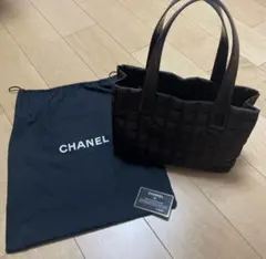 ★お値下げCHANEL シャネル ニュートラベルライン　トートバッグ ブラウン★のサムネイル