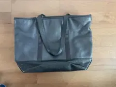 COACH レザー トートバッグ ネイビーのサムネイル