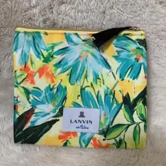 極美品✨ランバンオンブルー　LANVIN en Blue ミニポーチ　花柄のサムネイル