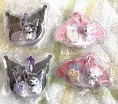 パッケージチャーム　サンリオ　４点セット