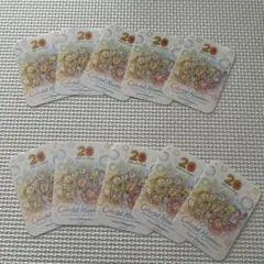 ダッフィーアンドフレンズ　20周年　非売品　限定ステッカー10枚セット