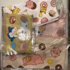 ミスド　ポケモン エコバック　トートバック　ハンドタオル　ジッパーバック