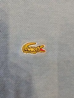 70s〜80s CHEMISE LACOSTE フランス製右袖ワニ刺繍ポロシャツ