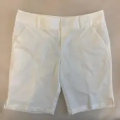 adidas ゴルフ　ホワイト ショートパンツ