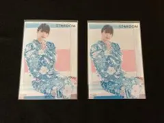 スターダム ランダム浴衣ブロマイド さくらあや L版 ローソンプリント 2枚