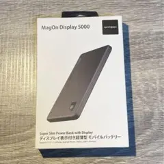 MATECH MagOn Display 5000 モバイルバッテリーのサムネイル