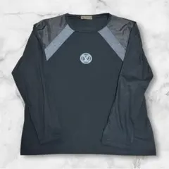 ルイヴィトン☆黒　長袖カットソー LOUIS VUITTON】【イタリア製】【トップス】ルイヴィトン『長袖Tシャツ