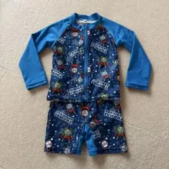 男の子トーマス水着上下セット95