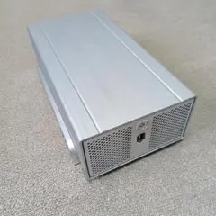 HDD2台搭載アルミケース Firewire800 USB接続 秋葉館