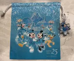 巾着 ディズニーシー 25周年