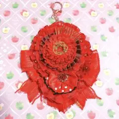 痛ロゼット　ロゼット　缶バッジ　オタ活　推し活グッズ　痛ば　赤