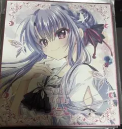 和泉つばす ちいさいもの展 空門蒼　ミニ色紙