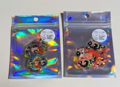 パワーパフガールズ　オーロラホログラム　シール　フレークシール