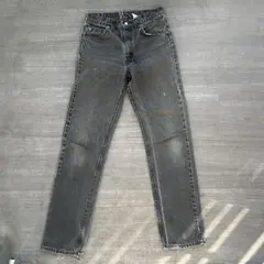90s Levis リーバイス 505 w30 先染め 黒 ブラック