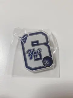 長崎ヴェルカ 6番　森田雄次選手 アクリルネームバッジ