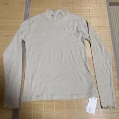 coen ハイネックリブニット