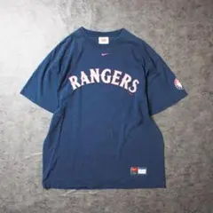 NIKE ナイキ テキサス・レンジャーズ Rangers Tシャツ ネイビー