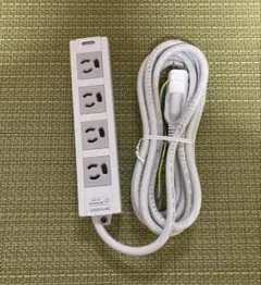 ELECOM 延長コード マグネット 2ピンプラグ付属付き