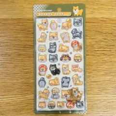 正規品　和柄　芝犬 ボンボンドロップシール
