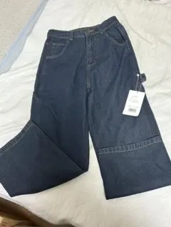 新品未使用 java ペインターパンツ ワイドパンツ ワンウォッシュ デニム M