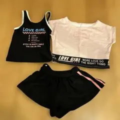 セパレート水着 3点セット　100㎝