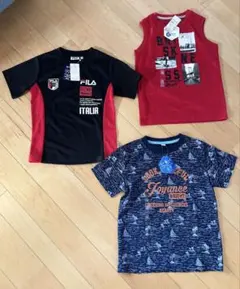 新品未使用　フィラ半袖Tシャツとタンクトップ　3点セット　130cm